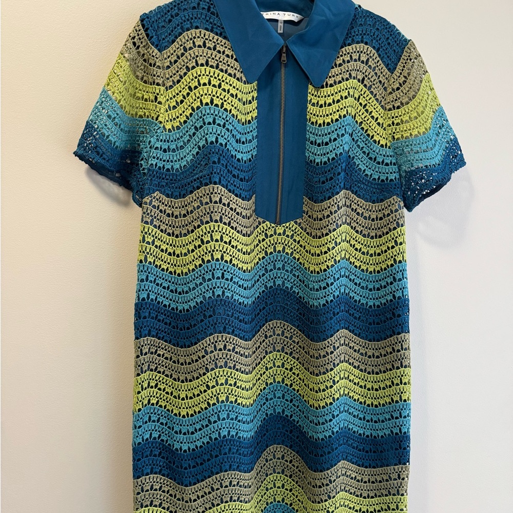 Trina Turk Estelle Dress Women’s Size 12 - Picture 2 of 8